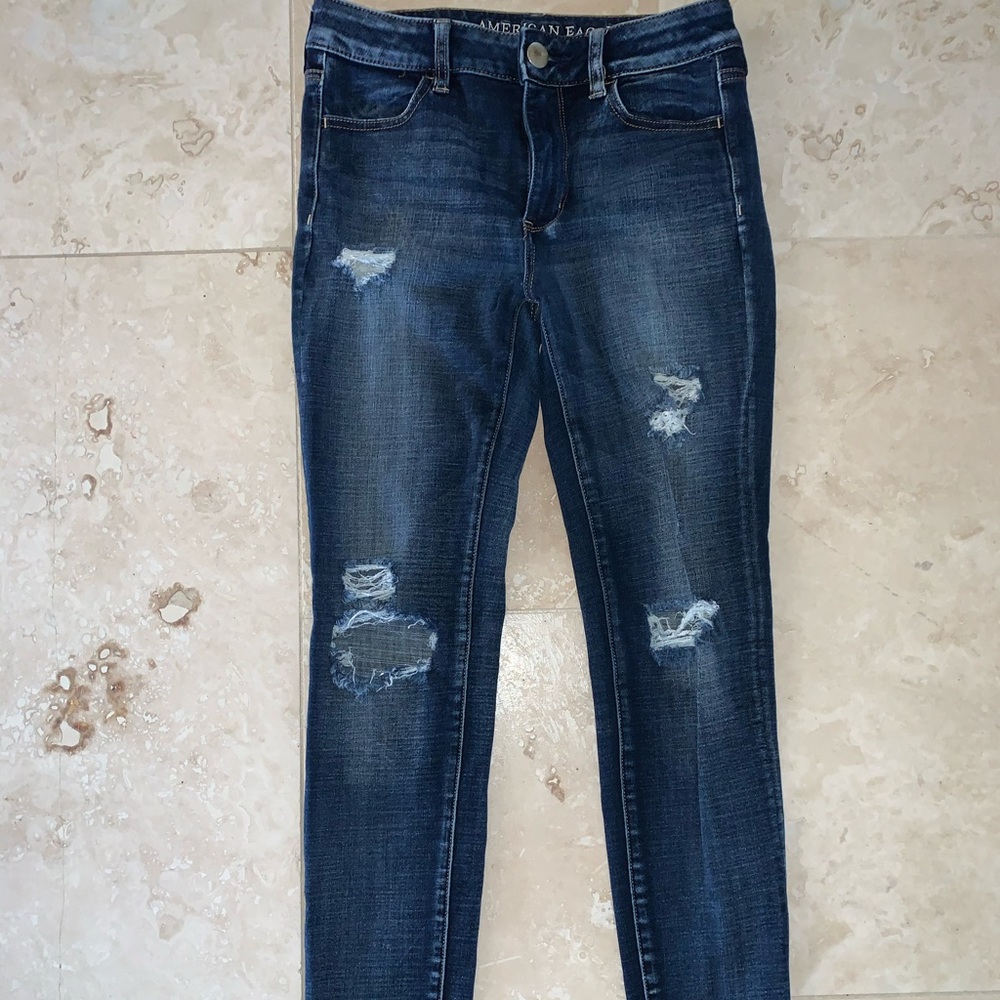 Dark wash jeans